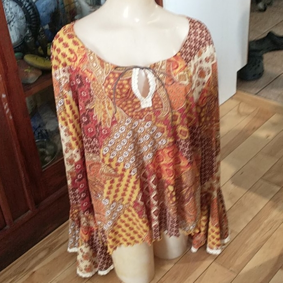 Bohemian style top